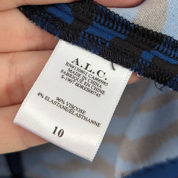 A.L.C. Noelle Tiger Print Dress - Picture 4 of 8